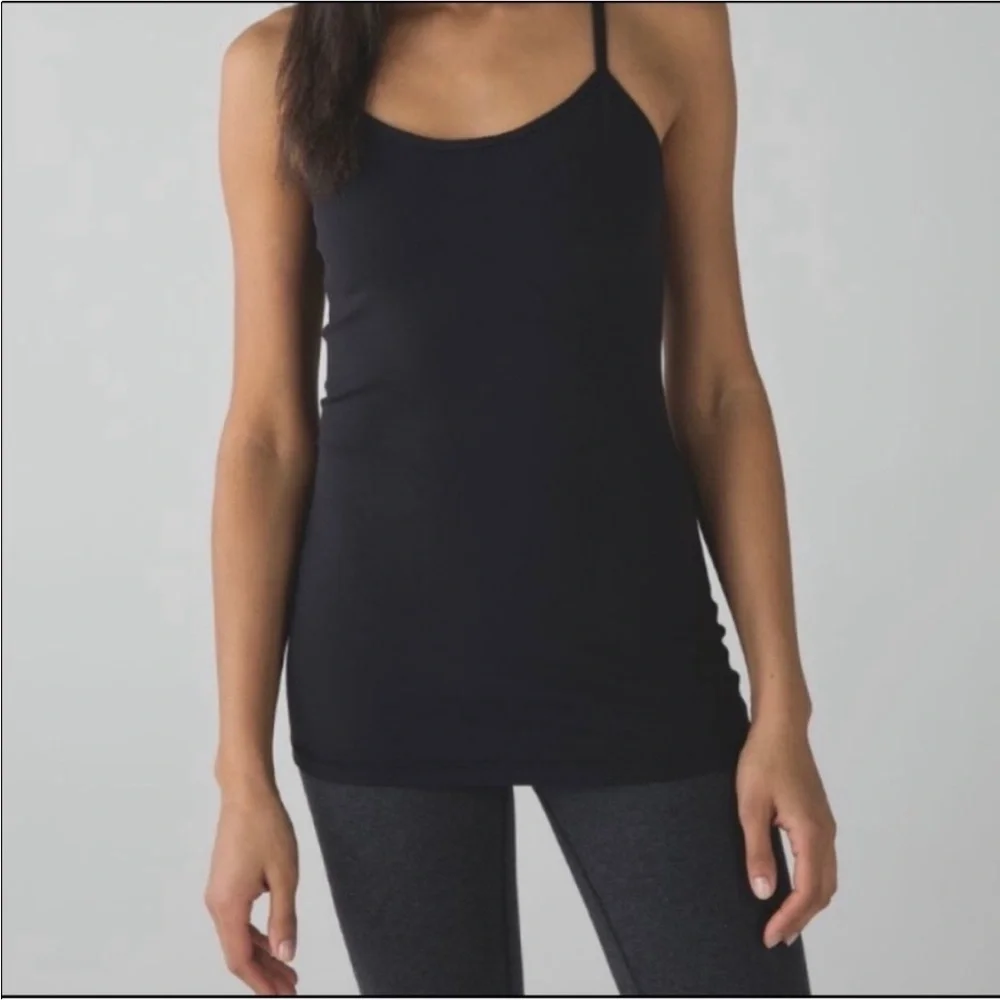 Lululemon Power Y Tank Size- Black - Size 4 - Picture 3 of 8